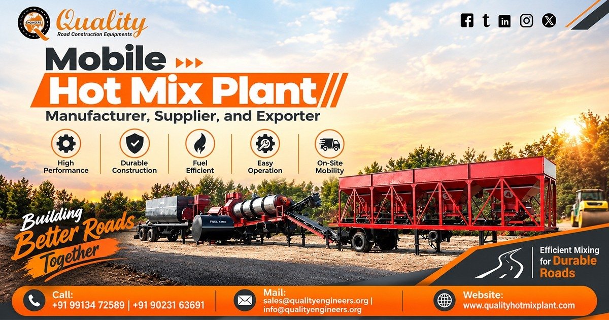 Mobile Hot Mix Plant in Punjab
