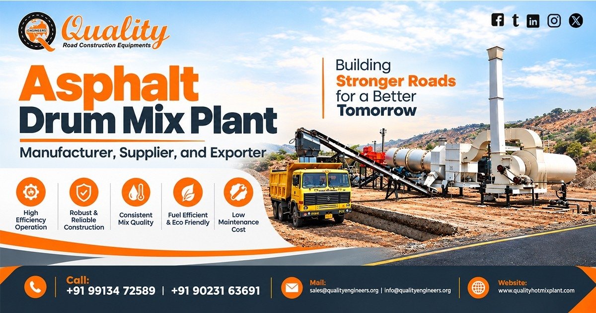 Asphalt Drum Mix Plant in Sweden