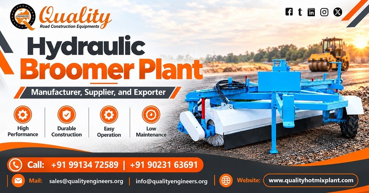 Hydraulic Broomer Plant in West Bengal