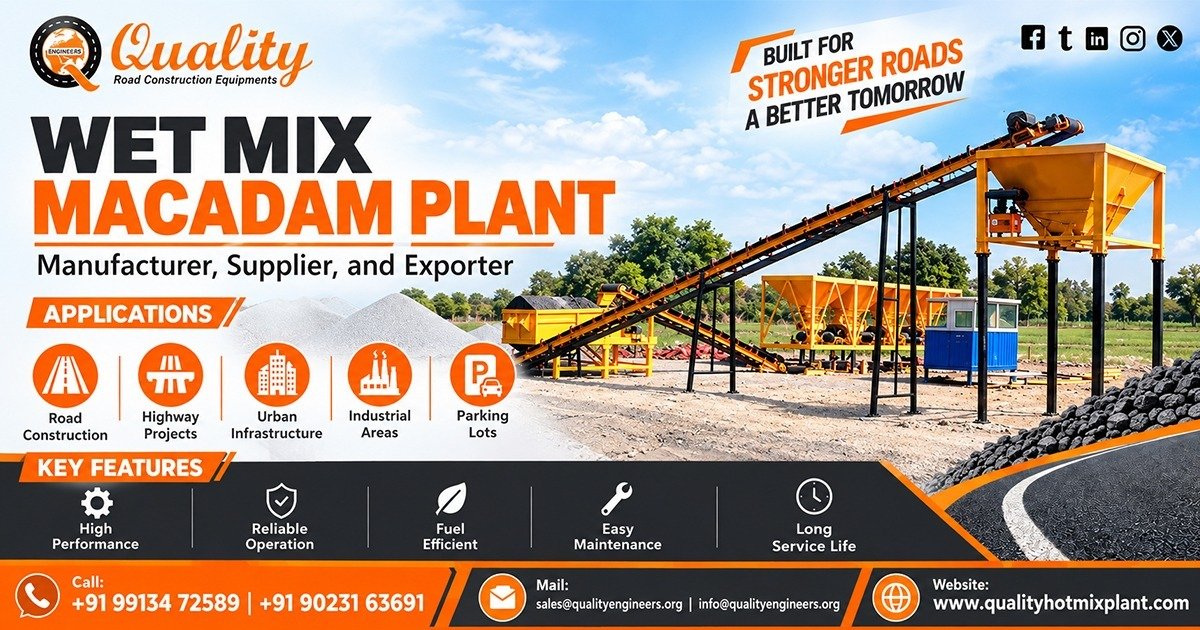 Wet Mix Macadam Plant in West Bengal